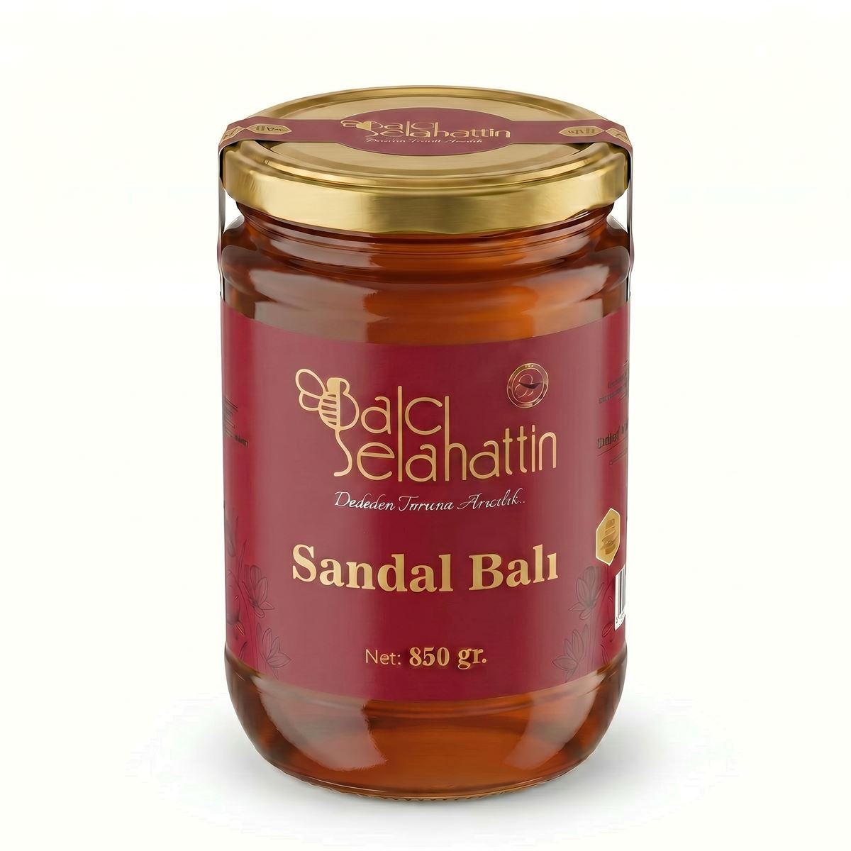 Sandal Balı 850g | Toroslardan Saf ve Yoğun Kıvamlı Doğal Bal – Balcı Selahattin