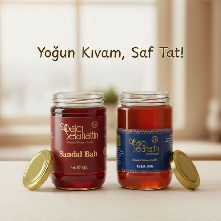 Sandal Balı & Kekik Balı 2’li Avantajlı Paket – Doğal, Katkısız, Toros Yaylalarından Bal