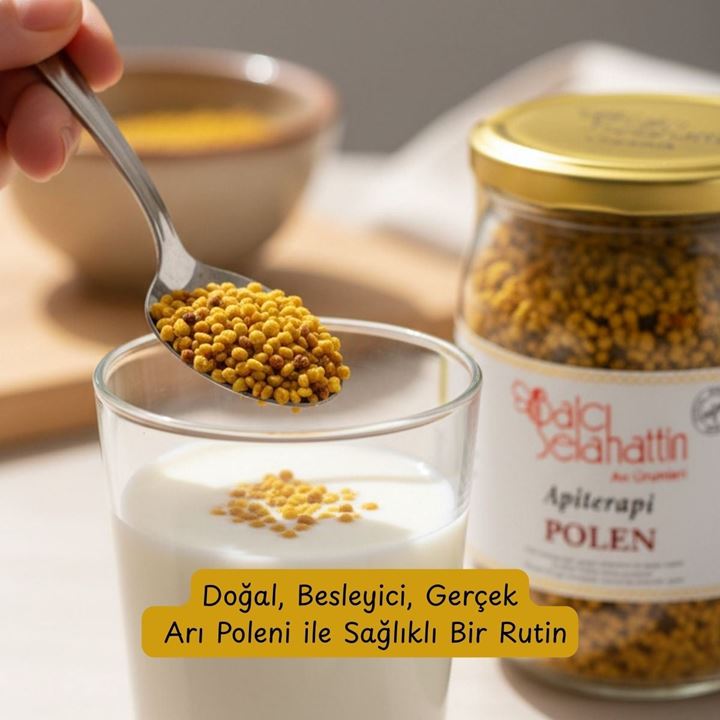 Arı Poleni 400g – Taze, Katkısız, Yüksek Besin Değerli Toros Yaylası Polenleri
