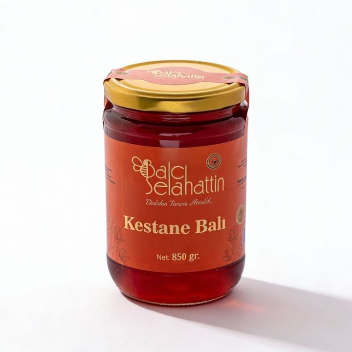 Kestane Balı  850 g - Balcı Selahattin – Doğal, Katkısız, Hakiki Kestane Balı