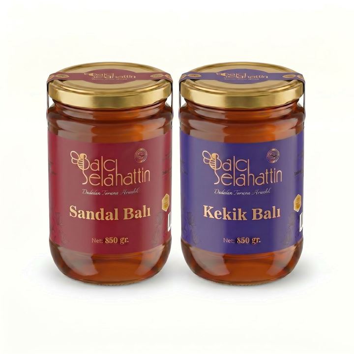 Sandal Balı & Kekik Balı 2’li Avantajlı Paket – Doğal, Katkısız, Toros Yaylalarından Bal